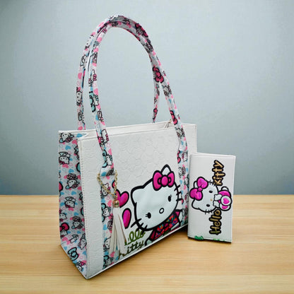 Bolsa de dama Personajes divertida moderna exclusiva morada sintética alta calidad duradera