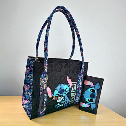 Bolsa de dama Personajes divertida moderna exclusiva morada sintética alta calidad duradera