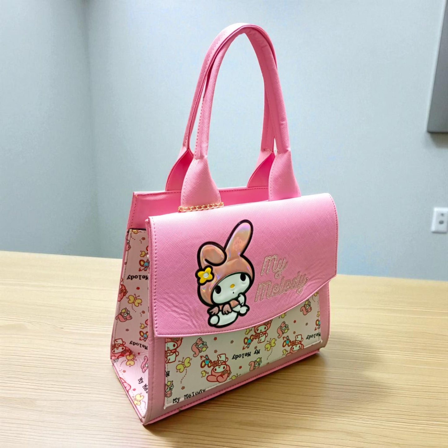 Bolsa de dama Personajes divertida moderna exclusiva morada sintética alta calidad duradera