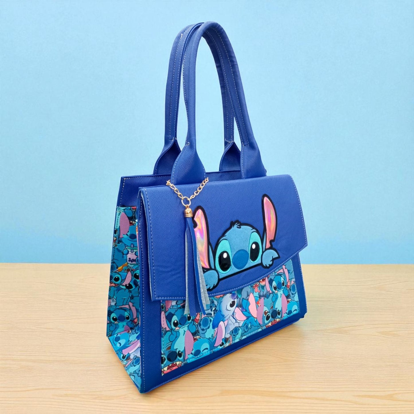 Bolsa de dama Personajes divertida moderna exclusiva morada sintética alta calidad duradera