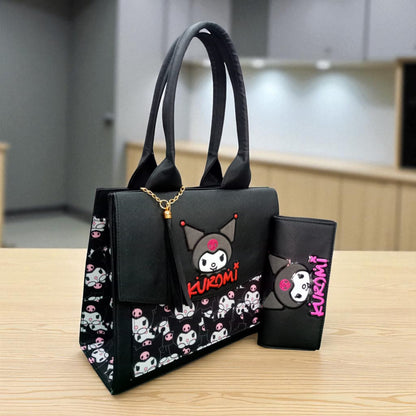 Bolsa de dama Personajes divertida moderna exclusiva morada sintética alta calidad duradera