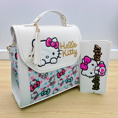 Bolsa de dama Personajes divertida moderna exclusiva morada sintética alta calidad duradera