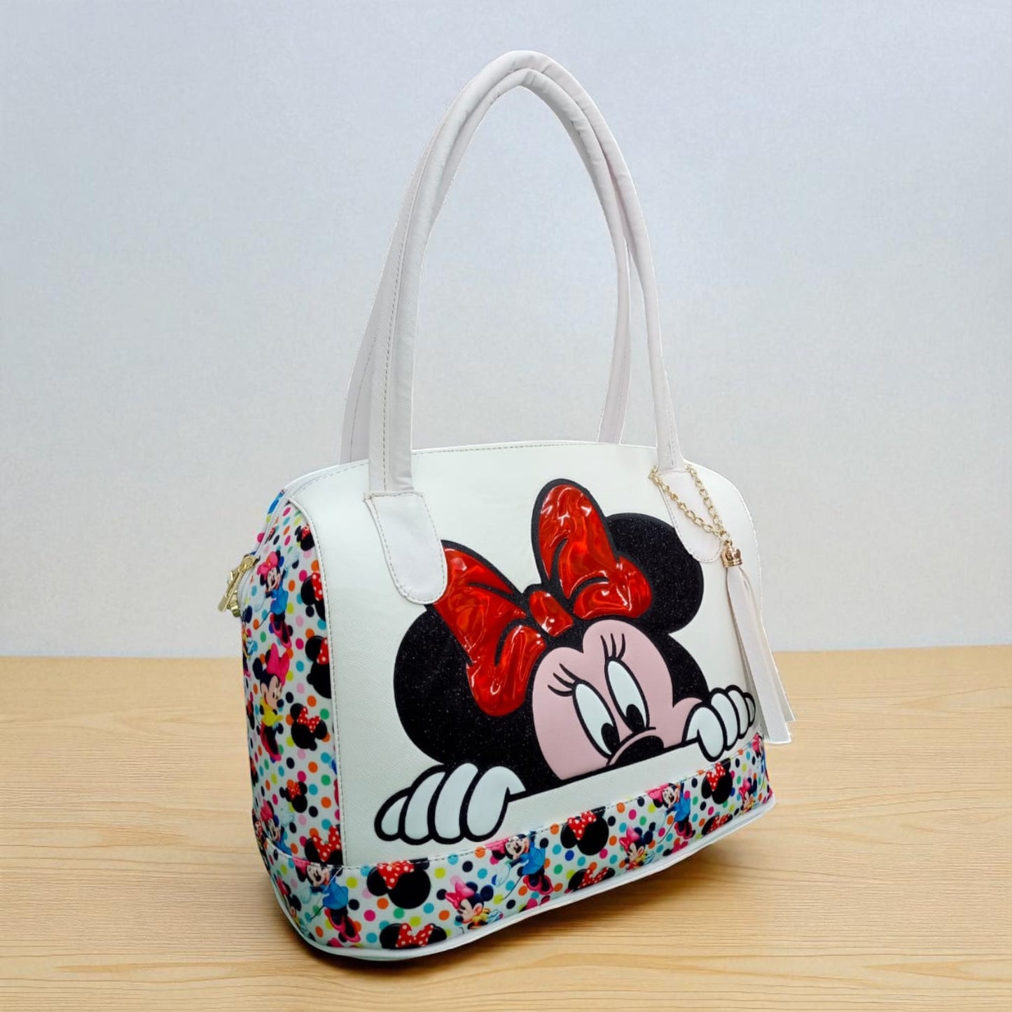 Bolsa de dama Personajes divertida moderna exclusiva morada sintética alta calidad duradera