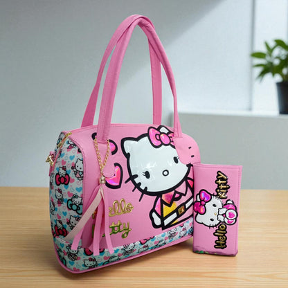 Bolsa de dama Personajes divertida moderna exclusiva morada sintética alta calidad duradera