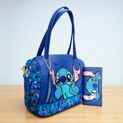 Bolsa de dama Personajes divertida moderna exclusiva morada sintética alta calidad duradera