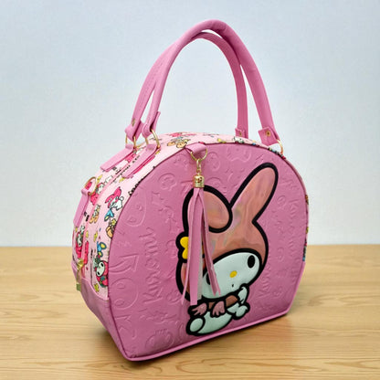 Bolsa de dama Personajes divertida moderna exclusiva morada sintética alta calidad duradera