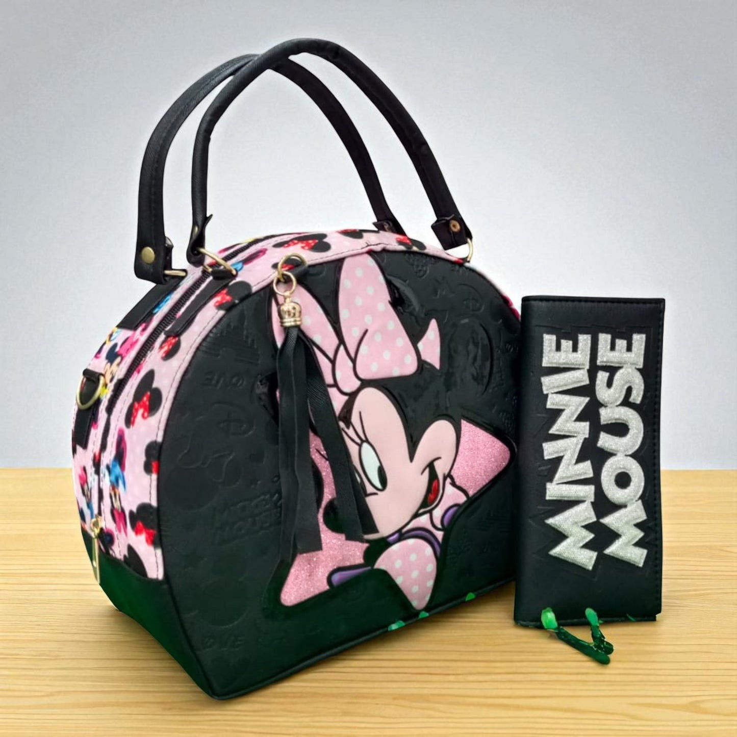 Bolsa de dama Personajes divertida moderna exclusiva morada sintética alta calidad duradera