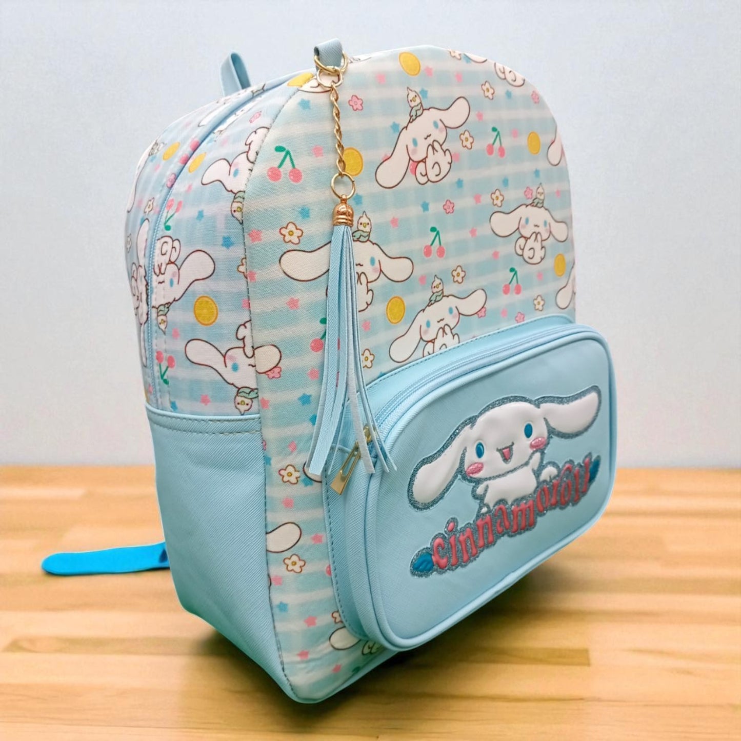 MOCHILA de dama Personajes divertida moderna exclusiva morada sintética alta calidad duradera