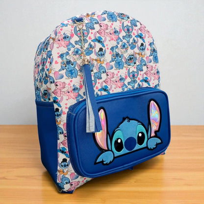 MOCHILA de dama Personajes divertida moderna exclusiva morada sintética alta calidad duradera