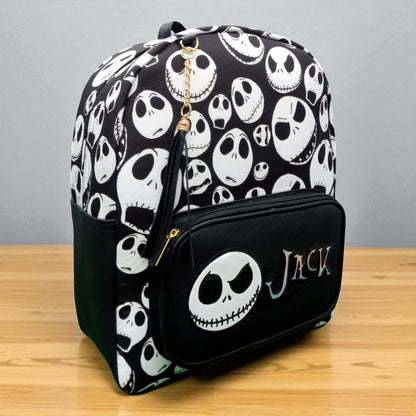 MOCHILA de dama Personajes divertida moderna exclusiva morada sintética alta calidad duradera