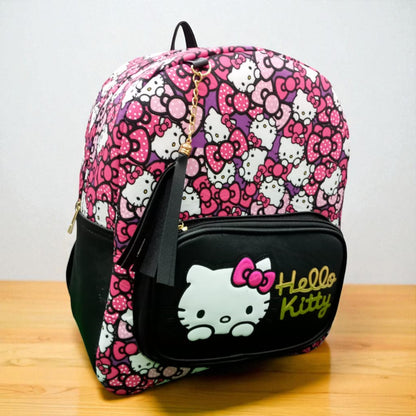 MOCHILA de dama Personajes divertida moderna exclusiva morada sintética alta calidad duradera