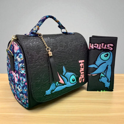 Bolsa de dama Personajes divertida moderna exclusiva morada sintética alta calidad duradera