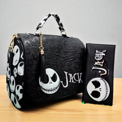 Bolsa de dama Personajes divertida moderna exclusiva morada sintética alta calidad duradera