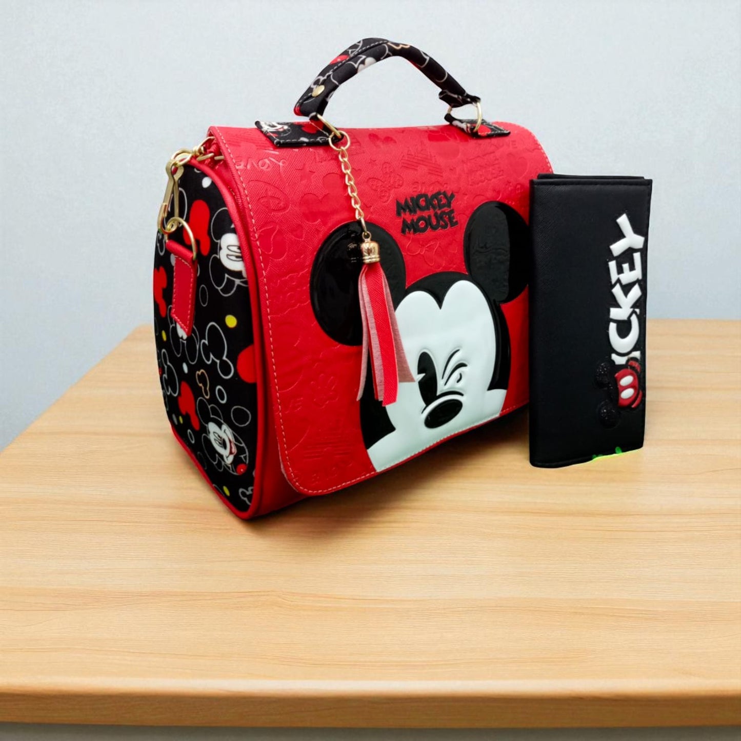 Bolsa de dama Personajes divertida moderna exclusiva morada sintética alta calidad duradera