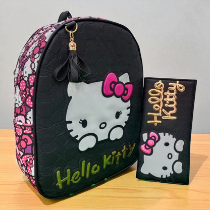 MOCHILA de dama Personajes divertida moderna exclusiva morada sintética alta calidad duradera