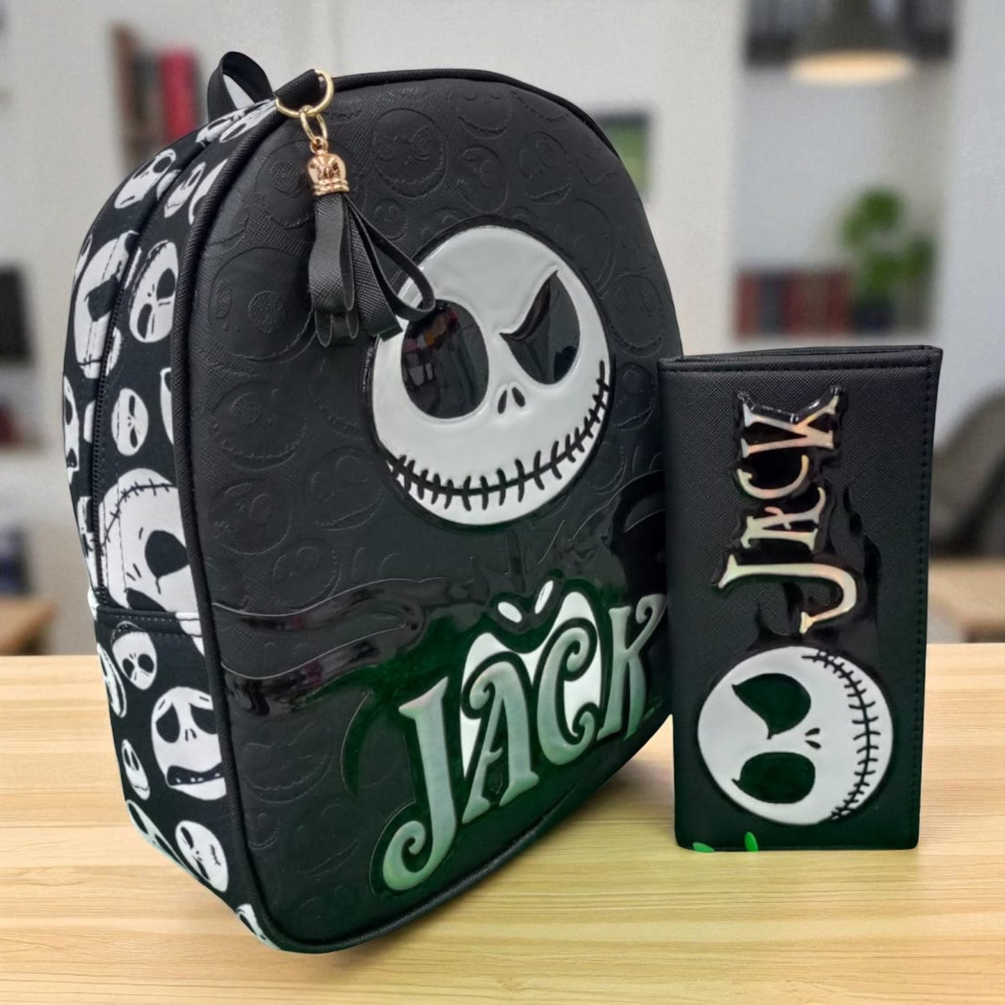 MOCHILA de dama Personajes divertida moderna exclusiva morada sintética alta calidad duradera