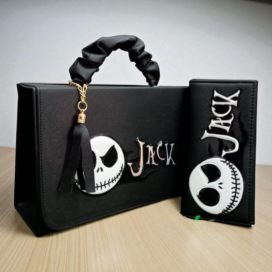 Bolsa de dama Personajes divertida moderna exclusiva morada sintética alta calidad duradera