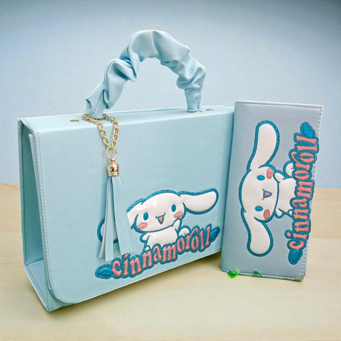 Bolsa de dama Personajes divertida moderna exclusiva morada sintética alta calidad duradera