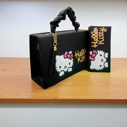 Bolsa de dama Personajes divertida moderna exclusiva morada sintética alta calidad duradera