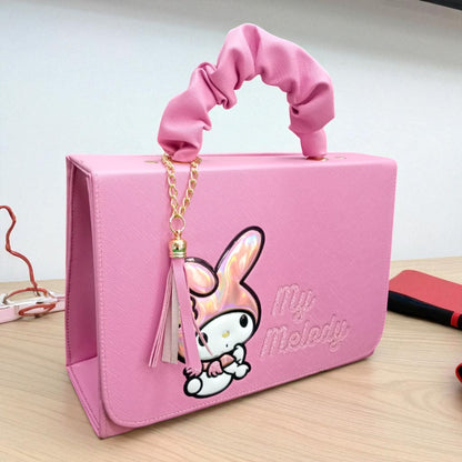 Bolsa de dama Personajes divertida moderna exclusiva morada sintética alta calidad duradera