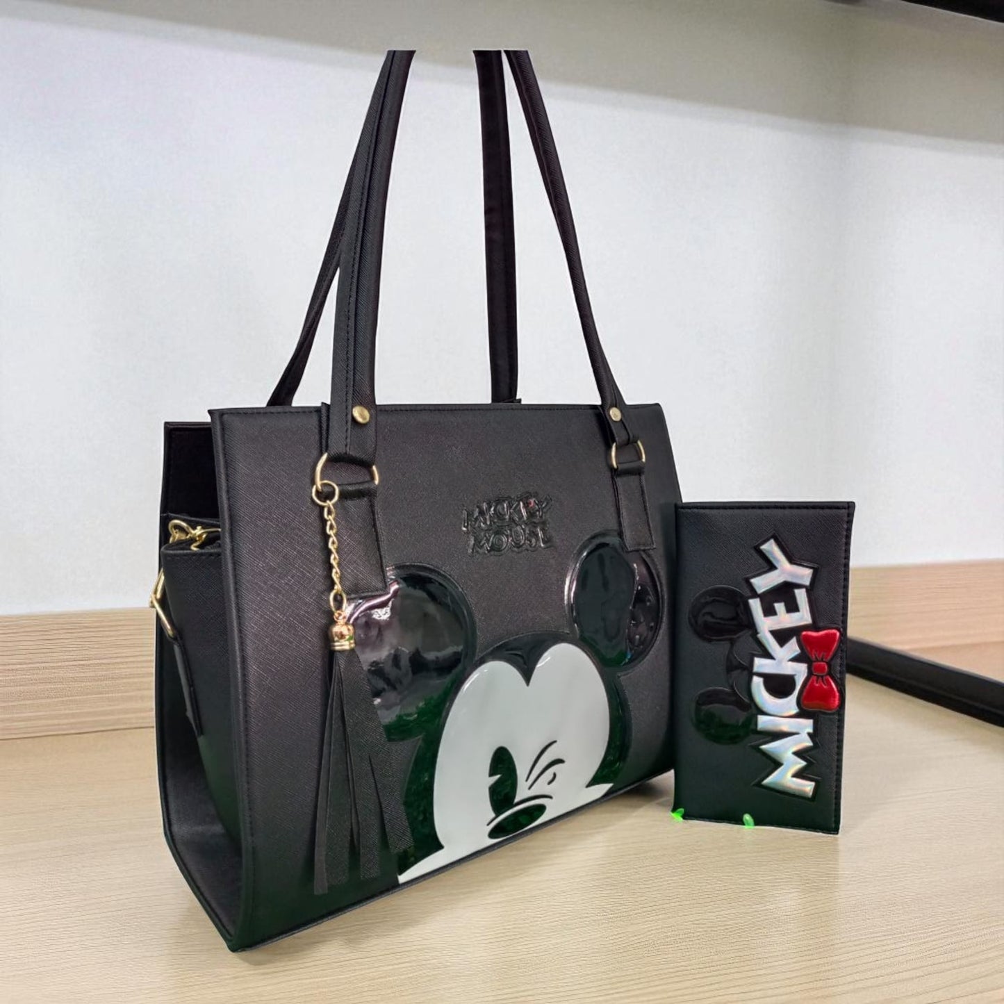 Bolsa de dama Personajes divertida moderna exclusiva morada sintética alta calidad duradera