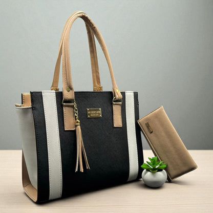 Bolsa de dama Alessandra elegante moderna grande exclusiva