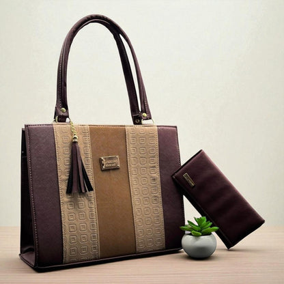 Bolsa de dama Natalia elegante moderna tricolor sintética alta calidad duradera exclusiva