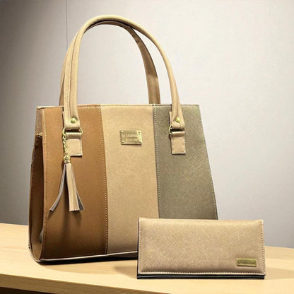 Bolsa de dama Julia elegante moderna grande multicolor sintética alta calidad duradera