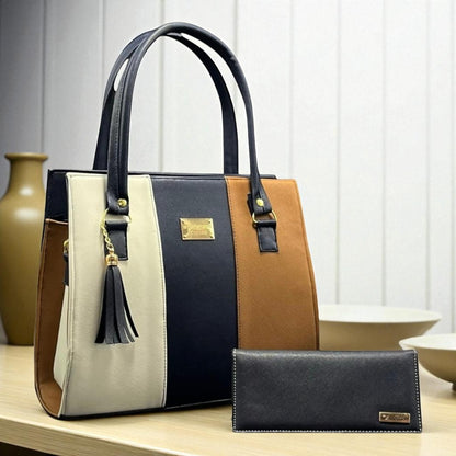 Bolsa de dama Julia elegante moderna grande multicolor sintética alta calidad duradera