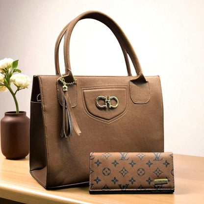 Bolsa de dama Marcela elegante moderna grande blanca sintética alta calidad duradera