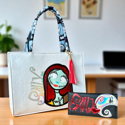 Bolsa de dama Personajes divertida moderna exclusiva morada sintética alta calidad duradera