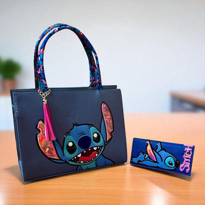 Bolsa de dama Personajes divertida moderna exclusiva morada sintética alta calidad duradera