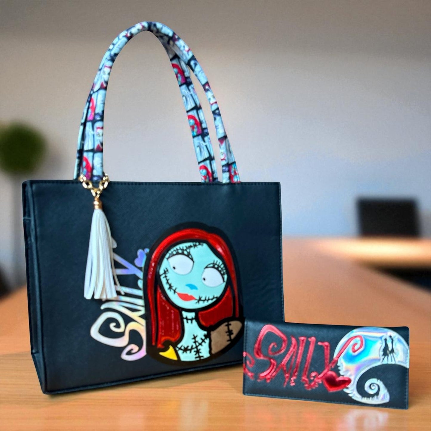 Bolsa de dama Personajes divertida moderna exclusiva morada sintética alta calidad duradera