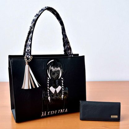 Bolsa de dama Personajes divertida moderna exclusiva morada sintética alta calidad duradera