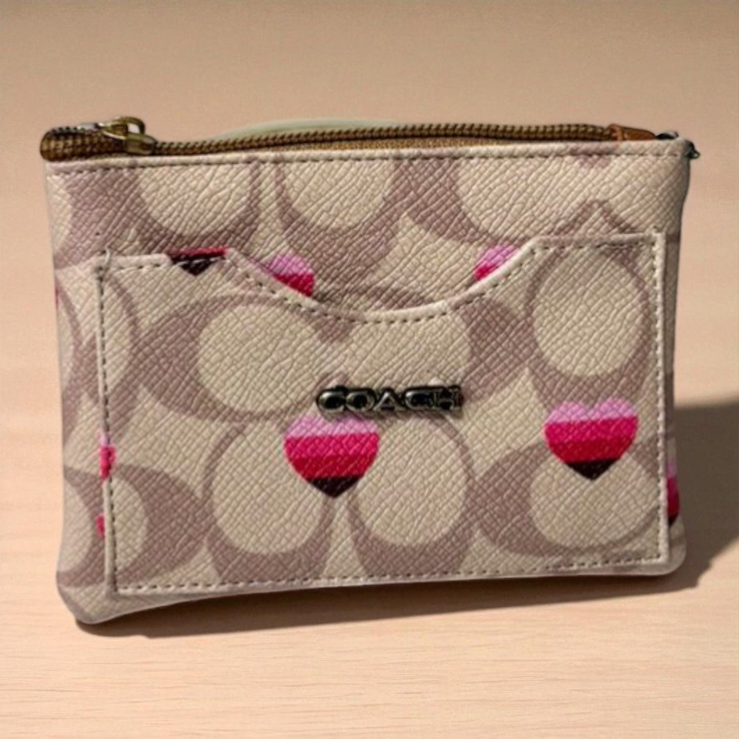 Tarjetero  Morado con Cerezitas 🍒 – Compacto, Elegante y Súper Práctico