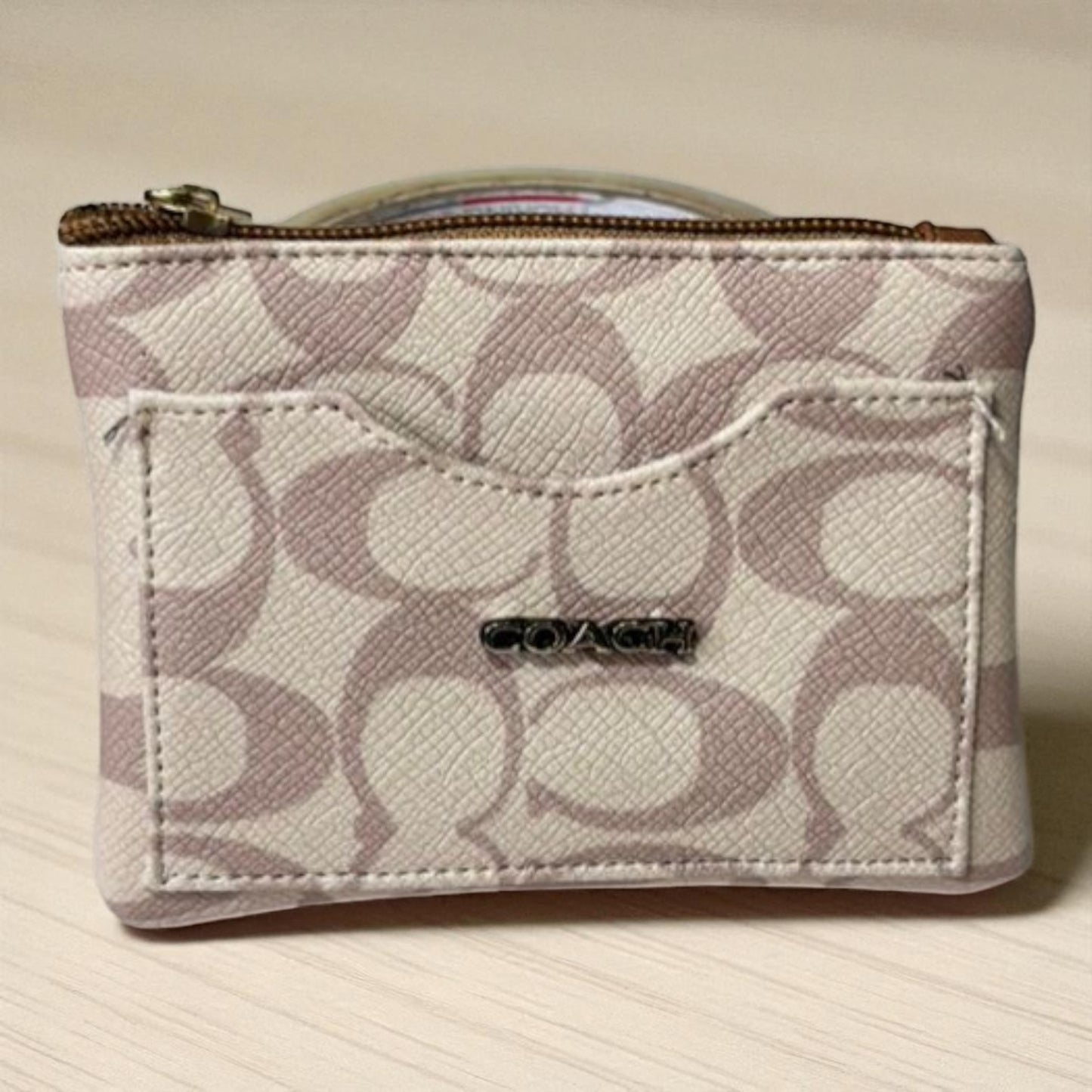 Tarjetero  Morado con Cerezitas 🍒 – Compacto, Elegante y Súper Práctico