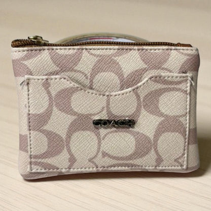 Tarjetero  Morado con Cerezitas 🍒 – Compacto, Elegante y Súper Práctico