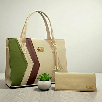 Bolsa de dama Paola elegante moderna grande negra sintética alta calidad duradera