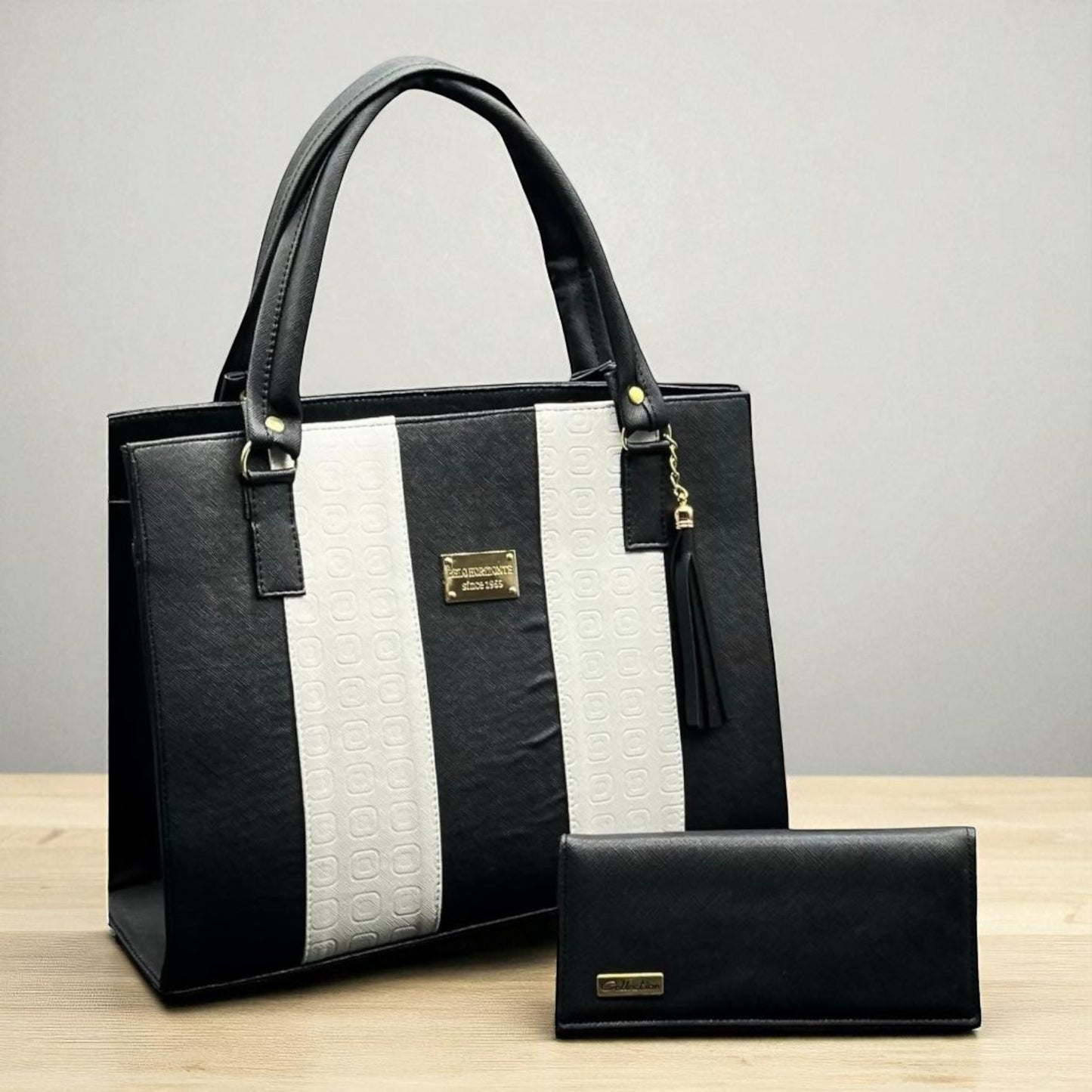 Bolsa de dama Natalia elegante moderna tricolor sintética alta calidad duradera exclusiva