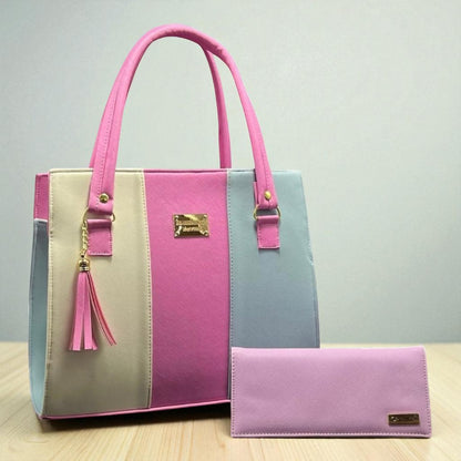 Bolsa de dama Julia elegante moderna grande multicolor sintética alta calidad duradera