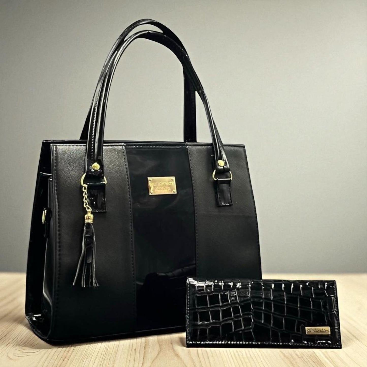 Bolsa de dama Julia elegante moderna grande multicolor sintética alta calidad duradera