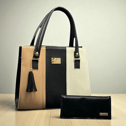 Bolsa de dama Julia elegante moderna grande multicolor sintética alta calidad duradera