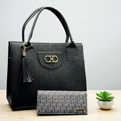 Bolsa de dama Marcela elegante moderna grande blanca sintética alta calidad duradera