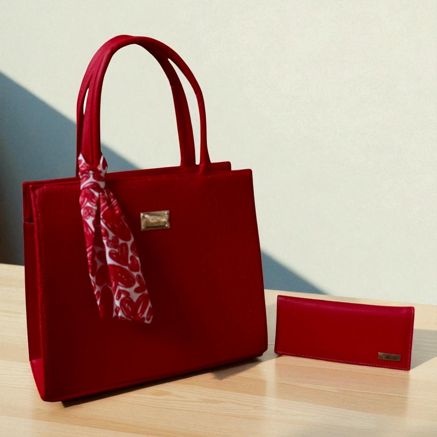 Bolsa de dama REGINA verde croco elegante grande con pañoleta moderna tendencia 2025