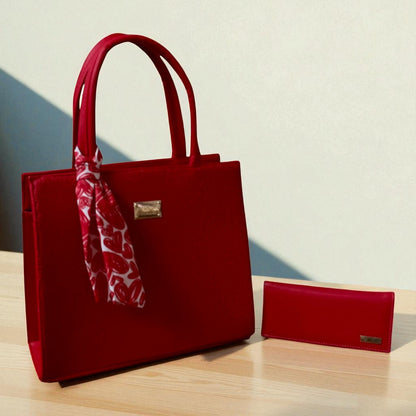 Bolsa de dama REGINA verde croco elegante grande con pañoleta moderna tendencia 2025