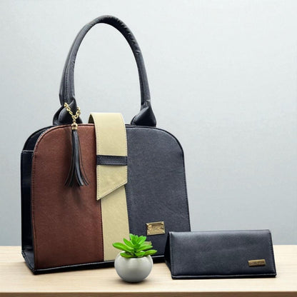 Bolsa de dama Emilia azul elegante moderna sintética alta calidad duradera exclusiva