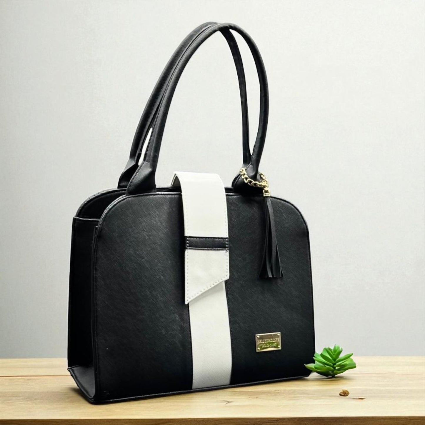 Bolsa de dama Emilia azul elegante moderna sintética alta calidad duradera exclusiva